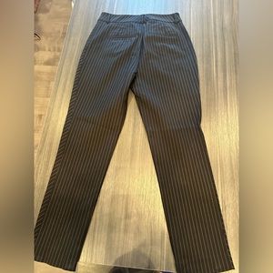 White House Black Market pinstripe dress pants.